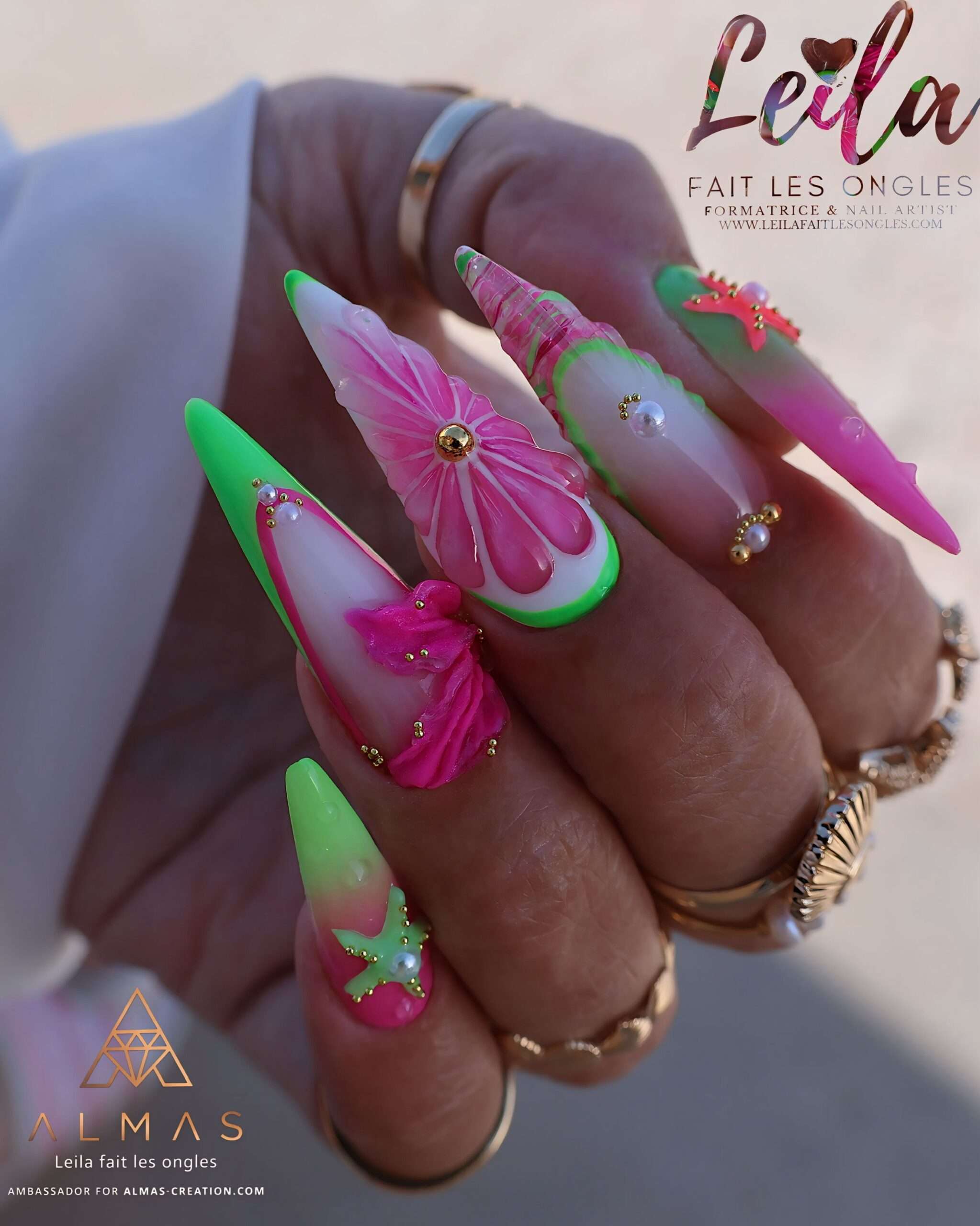 NAIL ART SALON ET ARTISTIQUE NIVEAU 2