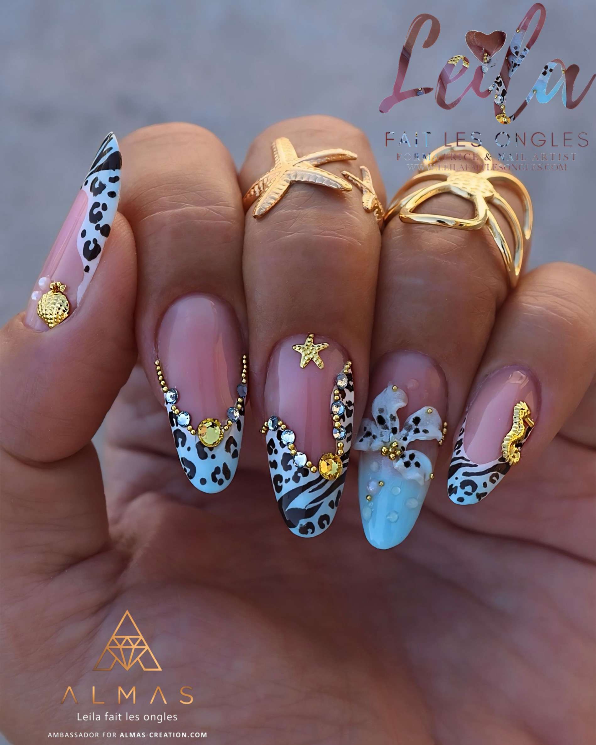Nail Art Océan