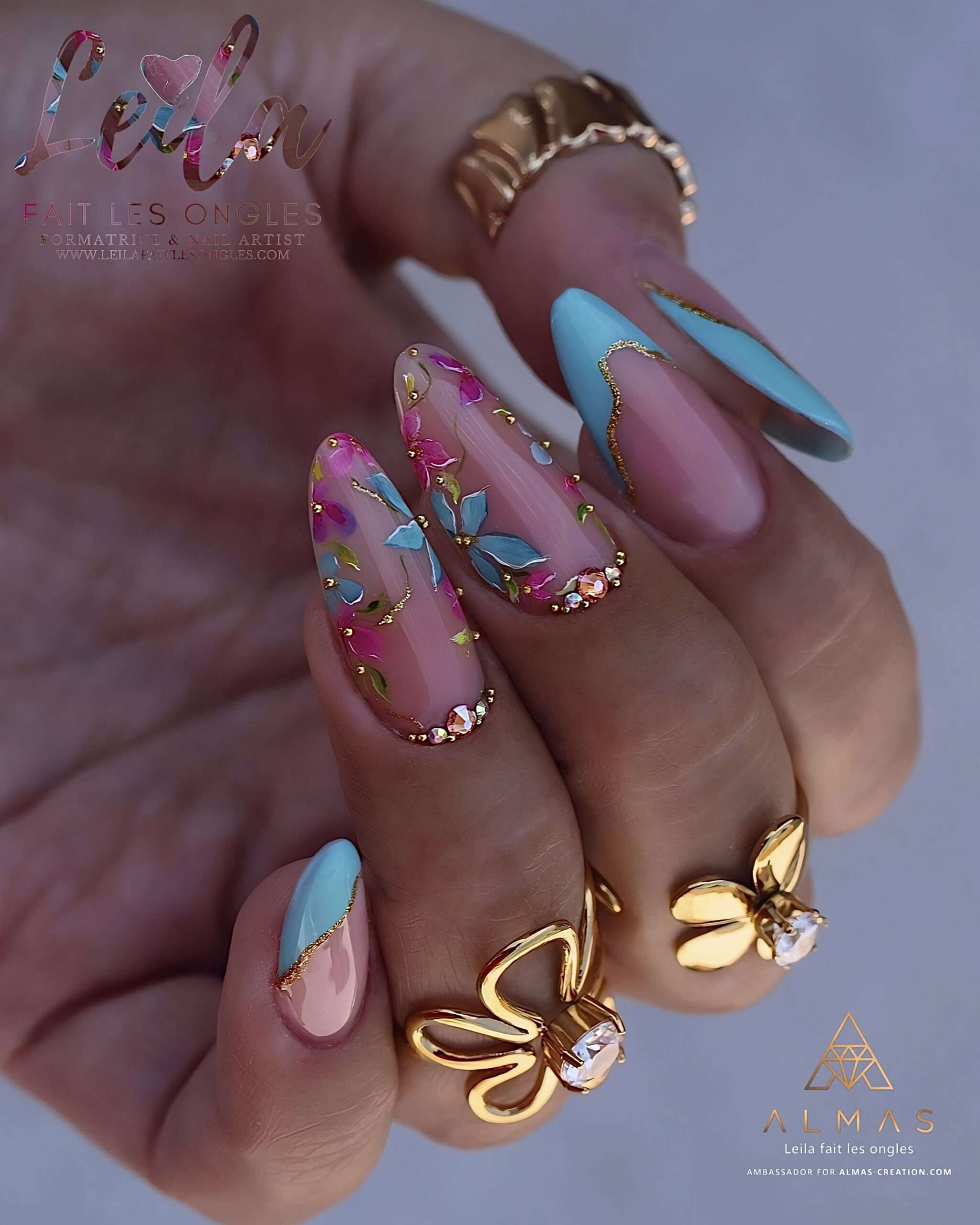 Nail Art Floral
